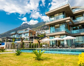 Kaş Kalkan'da Deniz Manzaralı, Sonsuzluk Havuzlu, Lüks Villa - 4