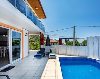 Kaş İslamlar'da Gözlerden Uzak Konumda, Özel Havuzlu, Jakuzili Villa - 3