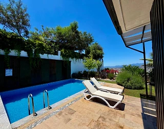 Esenköy'de Çekirdek Ailelere Uygun, Özel Havuzlu, Manzaralı Bungalov - 5