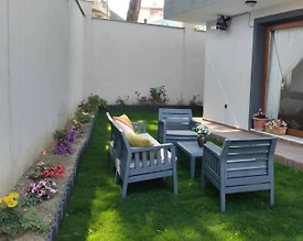 Kuşadasında Bahçeli, Şık Bahçe Katı Ev - 3