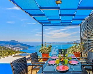 Kaş Kördere'de Doğanın Kucağında, Özel Havuzlu, Geniş Villa - 3