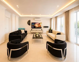 Fethiye Ölüdeniz'de Merkezi Konumda, Özel Havuzlu, Konforlu Villa - 4