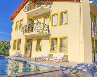 Muğla Ortaca'da Dağ Manzaralı, Ortak Havuzlu, 12 Kişilik Villa - 2