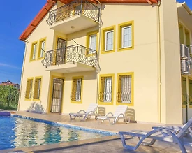 Muğla Ortaca'da Dağ Manzaralı, Ortak Havuzlu, 12 Kişilik Villa - 2