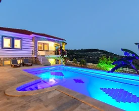 Muğla Seydikemer'de Eşsiz Doğa Manzaralı, Özel Havuzlu, Bahçeli Villa - 2