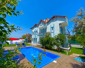 Fethiye'de Karaçulha'da Denize Yakın, Ortak Havuzlu, 3+1, Konforlu Ev - 3