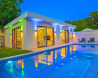 Kaş İslamlar'da Gözlerden Uzak Konumda, Özel Havuzlu, 1+1 Villa - 3