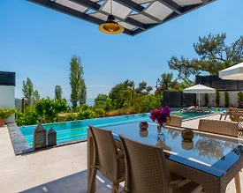 Kalkan İslamlar'da Ultra Lüks, Sonsuzluk Havuzlu, Sinema Odalı Villa - 3