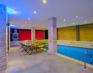 Kaş Kalkan'da Enfes Deniz Manzaralı, Özel Havuzlu, Jakuzili Villa - 4