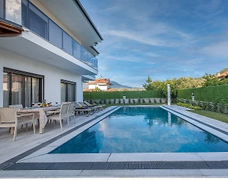 Fethiye İnlice'de Kalabalık Ailelere Uygun, Özel Havuzlu, Lüks Villa - 3