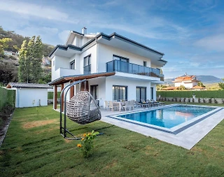 Fethiye İnlice'de Kalabalık Ailelere Uygun, Özel Havuzlu, Lüks Villa - 4