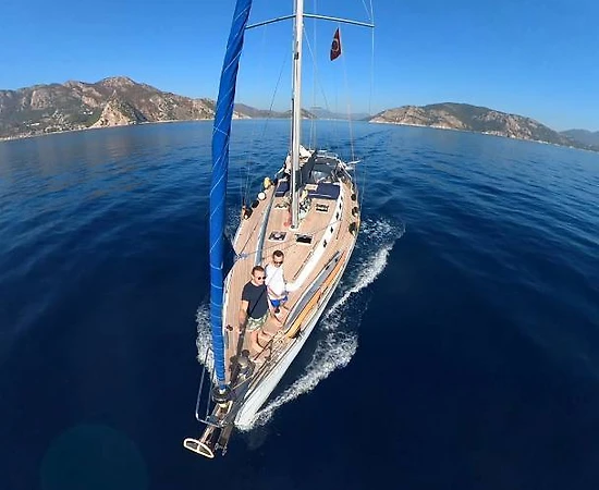 Muğla'nın Serin Sularında, 4 Kamaralı, 7 Kişilik, Kiralık Yelkenli - 1