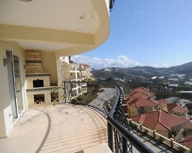 Alanya'da Tesis İçerisinde, Ücretsiz Aqua Parklı, Lüks 3+1 Tatil Evi - 3