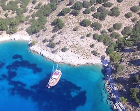 Göcek'te Eşsiz Derinliklerde, Kalabalık Gruplara Uygun, Kiralık Gulet - 3