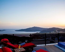 Kaş Bezirgan'da Balayı Çiftlerine Uygun, Özel Havuzlu, Modern Villa - 3