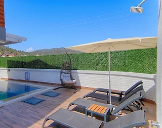 Fethiye Karagedik'te Kalabalık Ailelere Uygun, Özel Havuzlu, Şık Villa - 4