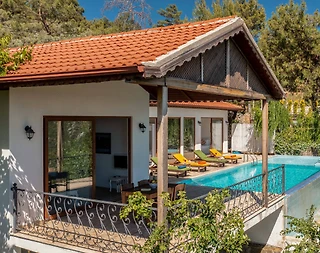 Kalkan İslamlar'da Enfes Doğa Manzaralı, Sonsuzluk Havuzlu, Lüks Villa - 4