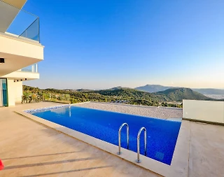 Kaş Üzümlü'de Enfes Manzaraya Sahip, Özel Havuzlu, Lüks Villa - 5