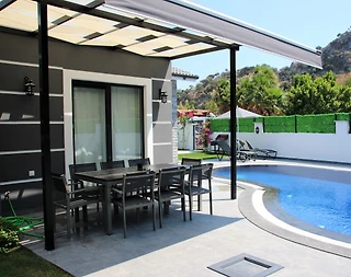 Ortaca Dalyan'da Merkezi Konumda, Özel Havuzlu, Lüks Villa - 4