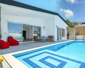 Kaş İslamlar'da Merkezi Konumda, Özel Havuzlu, Balayı Villası - 2