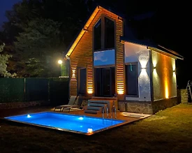 Sakarya Sapanca'da Harika Mimarili, Özel Havuzlu, Kiralık Bungalov - 3