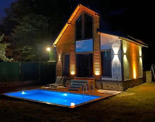 Sakarya Sapanca'da Harika Mimarili, Özel Havuzlu, Kiralık Bungalov - 3