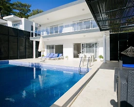 Kaş İslamlar'da Deniz Manzaralı, Özel Havuzlu, Jakuzili Villa - 2