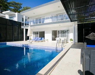 Kaş İslamlar'da Deniz Manzaralı, Özel Havuzlu, Jakuzili Villa - 2