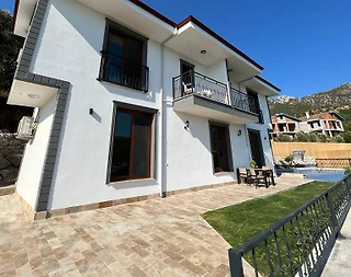 Marmaris Söğüt'te Enfes Manzaralı, Özel Havuzlu, Kiralık Villa - 4