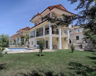 Fethiye Ölüdeniz'de Muhteşem Doğa Manzaralı, Özel Havuzlu, Şık Villa - 4