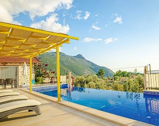 Kaş İslamlar'da Doğanın Kalbinde, Özel Havuzlu, Konforlu Villa - 3
