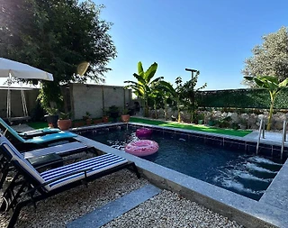 Fethiye Faralya'da Yeşillikler İçerisinde, Isıtmalı Havuzlu, Kiralık Villa - 4