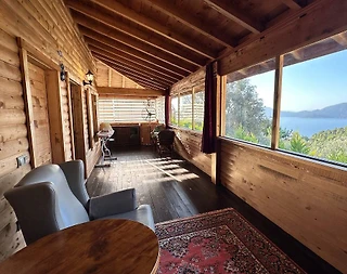 Fethiye Faralya'da Deniz Manzaralı, Isıtmalı Havuzlu, Lüks Villa - 3