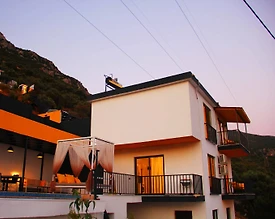 Kalkan Bezirgan'da Muhteşem Deniz Manzaralı, Özel Havuzlu, 1+1 Villa - 3