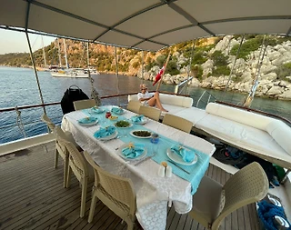 Muğla Bodrum, Bozburun Çıkışlı, 4 Kabinli, Ekonomik Kiralık Tekne - 5