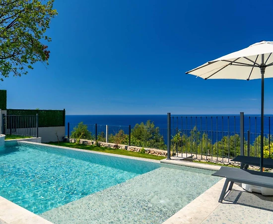 Fethiye Faralya'da Deniz Manzaralı, Özel Havuzlu, Lüks Villa - 1