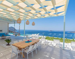 Kaş Kalkan'da Muhteşem Deniz Manzaralı, Özel Havuzlu, Lüks Villa - 4