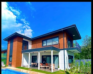 Sapanca Kırkpınar'da Merkezi Konumda, Özel Havuzlu, Kiralık Lüks Villa - 1