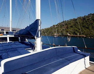 Muğla Marmaris'de Kalabalık Ailelere Uygun, Kaptanlı Kiralık Gulet - 4