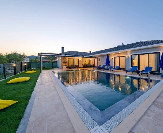Muğla Ortaca'da 6 Kişilik, Özel Havuzlu, Kiralık Tatil Villası - 1