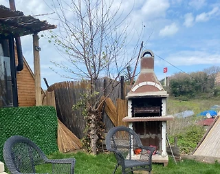 Yalova Çınarcık'ta Doğa Manzaralı, Jakuzili, Hoş Tasarımlı Bungalov - 5