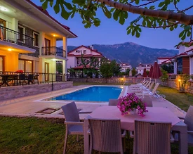 Fethiye Ölüdeniz'de Muhteşem Doğa Manzaralı, Özel Havuzlu, Lüks Villa - 2