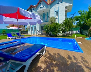 Fethiye Karaçulha'da Denize Yakın Konumda, Ortak Havuzlu, Tatil Evi - 3