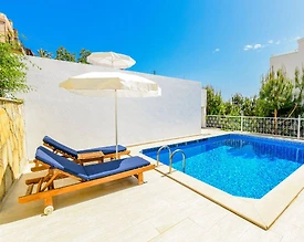 Kaş Kalkan'da Denize Yakın Konumda, Özel Havuzlu, Kiralık Villa - 3