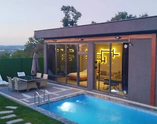 Kocaeli Kartepe'de Muhteşem Doğada, Isıtmalı Havuzlu, Kiralık Tiny House - 2