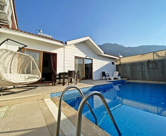 Fethiye Ölüdeniz'de Enfes Doğada, Özel Havuzlu, Jakuzili Villa - 1