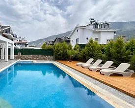 Fethiye Hisarönü'nde Merkezi Konumda, Özel Havuzlu, 8 Kişilik Villa - 2