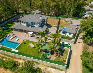 Fethiye Kayaköy'de Görkemli Tasarıma Sahip, Özel Havuzlu, Kiralık Malikane - 1