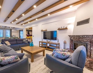 Fethiye Kayaköy'de Görkemli Tasarıma Sahip, Özel Havuzlu, Kiralık Malikane - 5