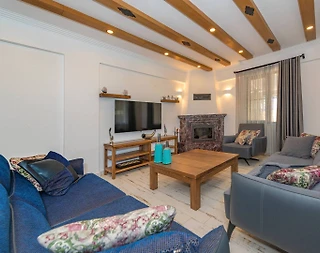 Fethiye Kayaköy'de Görkemli Tasarıma Sahip, Özel Havuzlu, Kiralık Malikane - 4